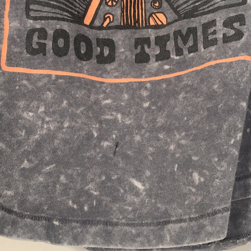Old Navy Boys Vintage “Good Times” Guitar Long Sleeve Tee - Picture 3 of 8